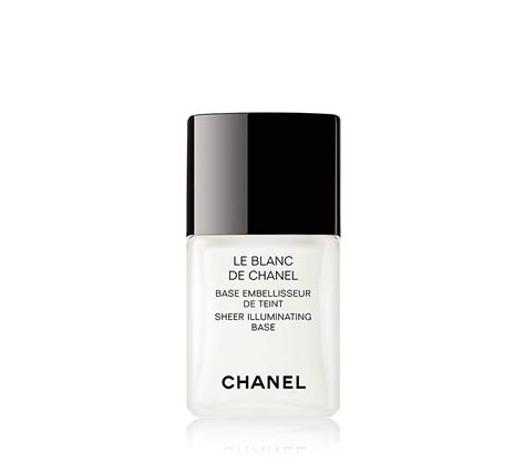 chanel le blanc de chanel sheer illuminating base makeupalley|le blanc de chanel.